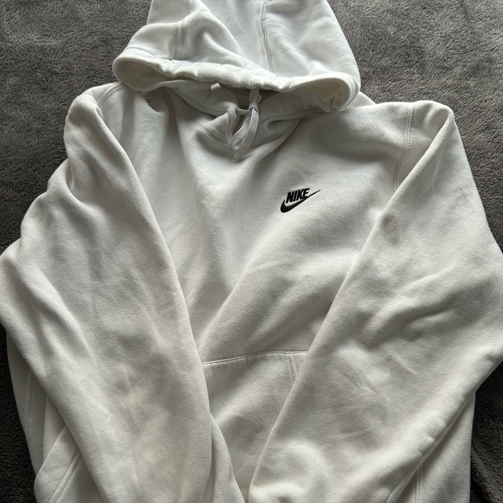 Nike Men's Heather Gray Hoodie